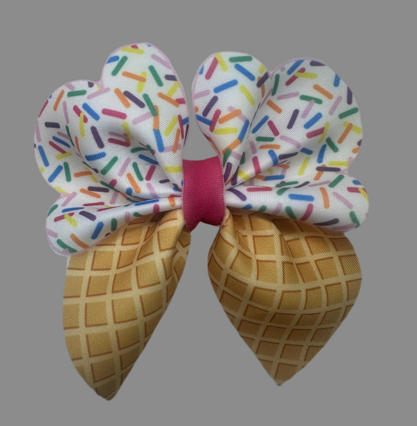 Ice Cream Bubble Bow