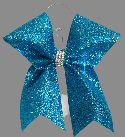 Glitter Bow Keychains