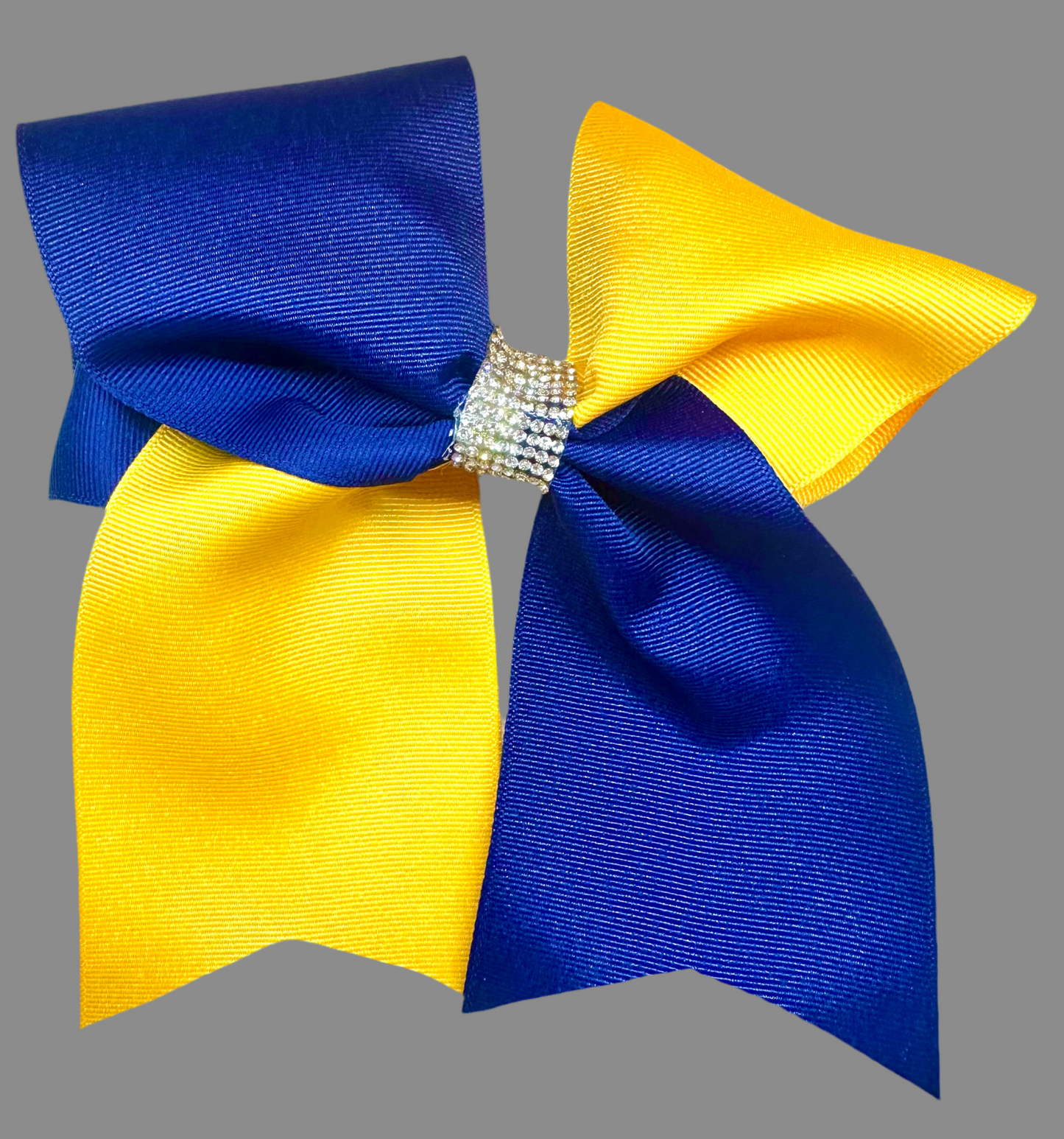 Navy and Gold Custom Hairbows- 3 Options Available!