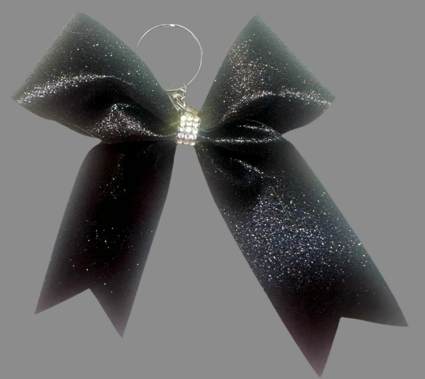 Glitter Bow Keychains