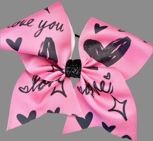 XOXO Valentine’s Day Bow