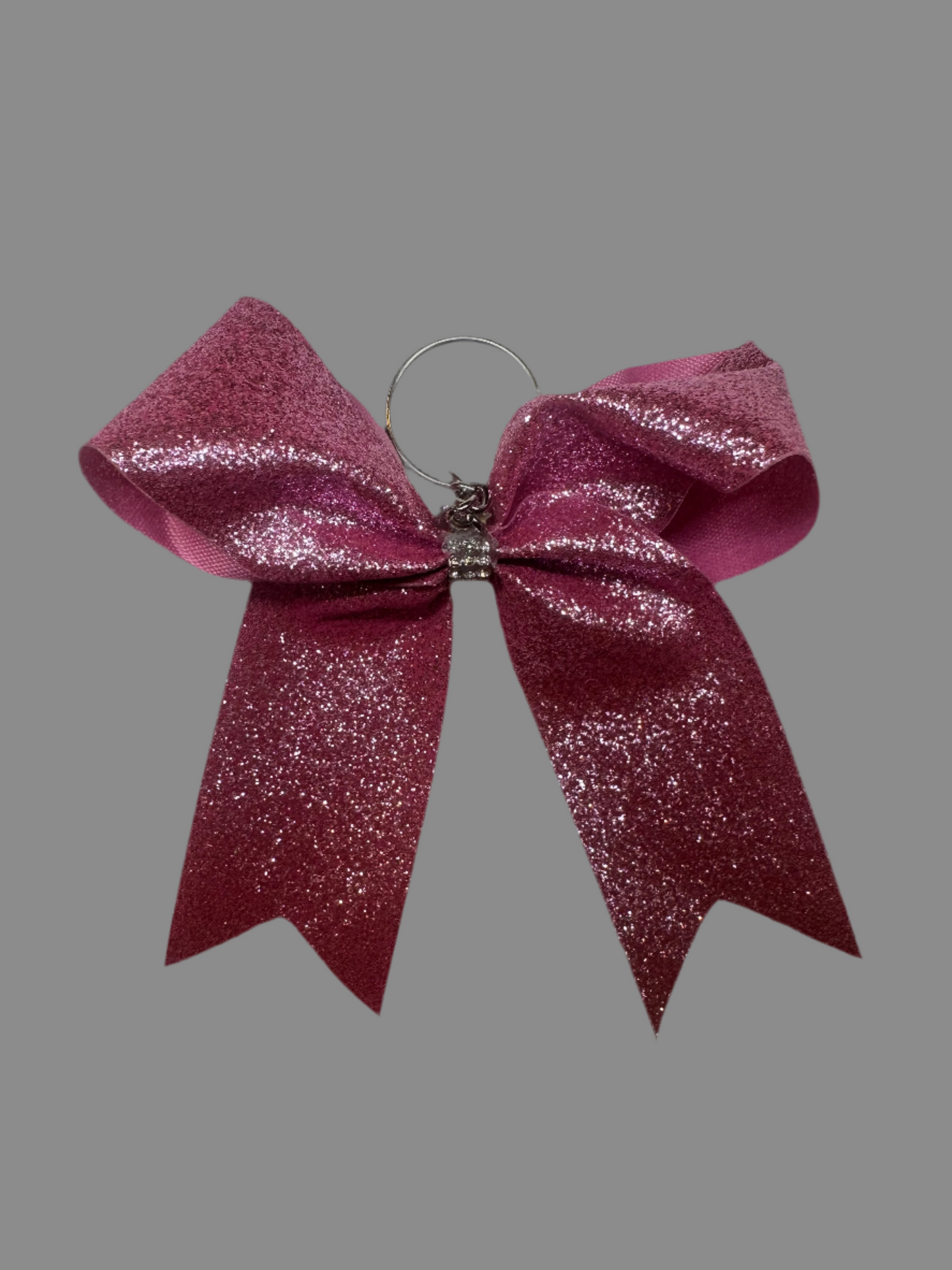 Glitter Bow Keychains
