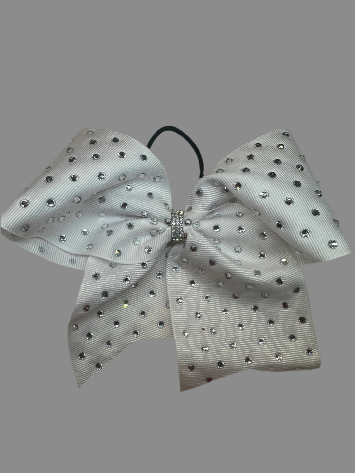 Rhinestone Scatter Cheer Bow