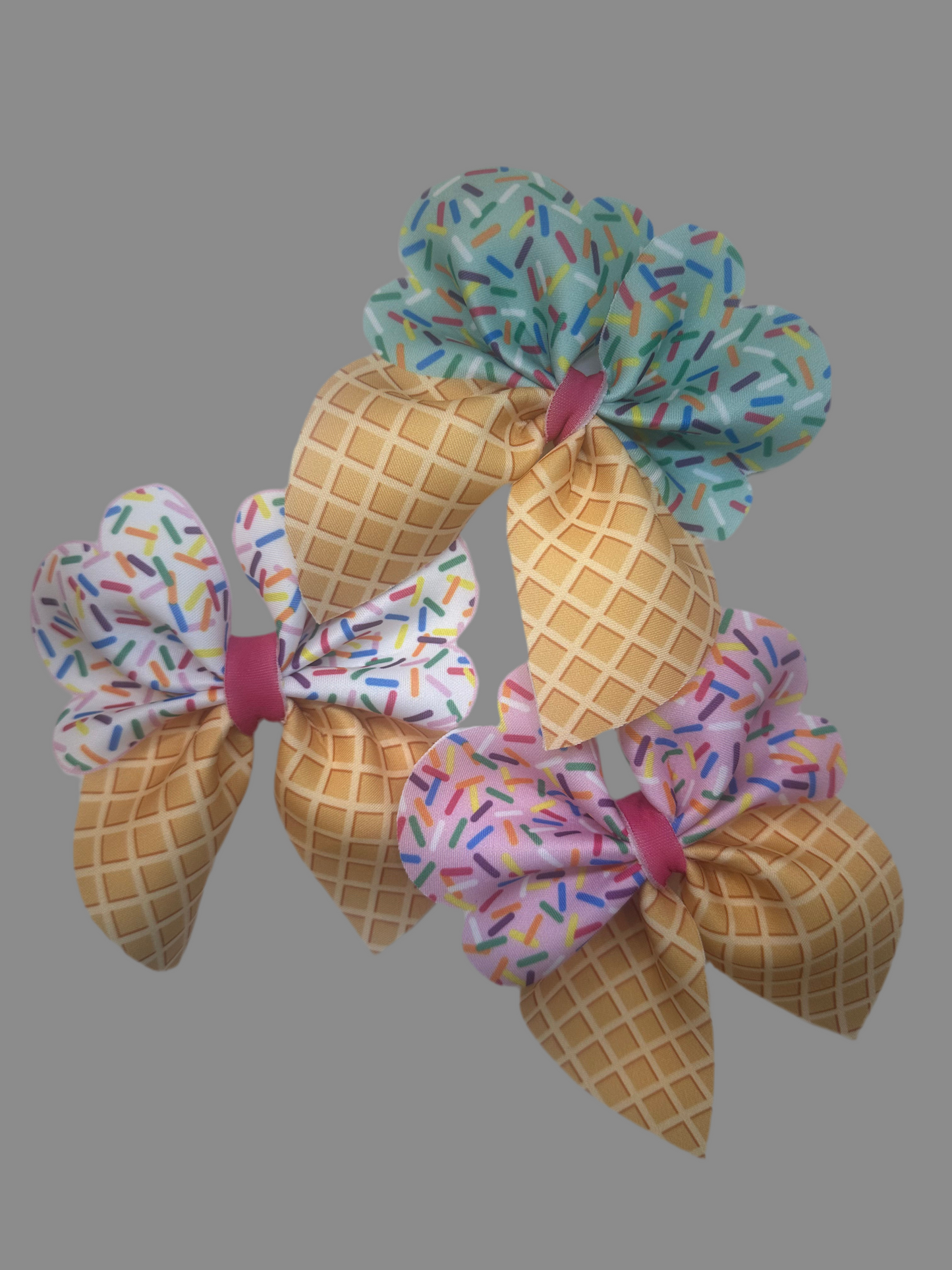 Ice Cream Bubble Bow