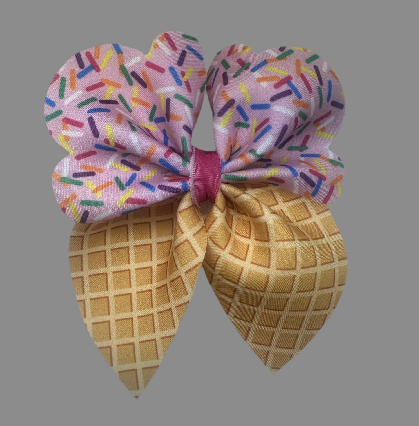 Ice Cream Bubble Bow