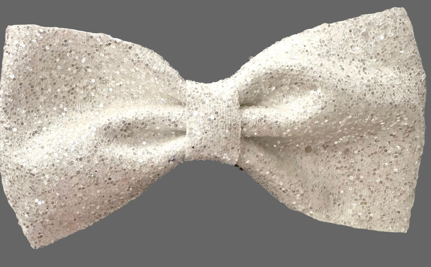 Chunky Glitter Tailless Bow