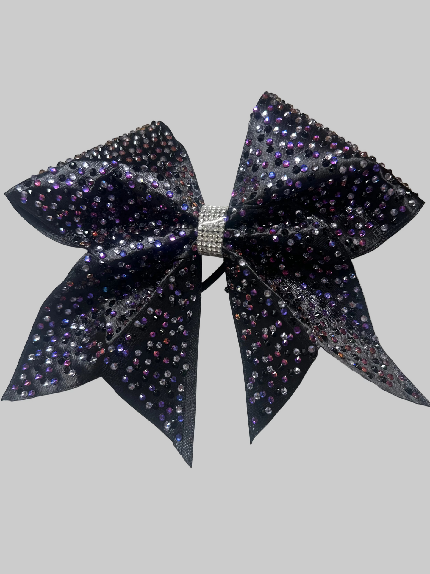 Tricolor Rhinestone Cheer Bow