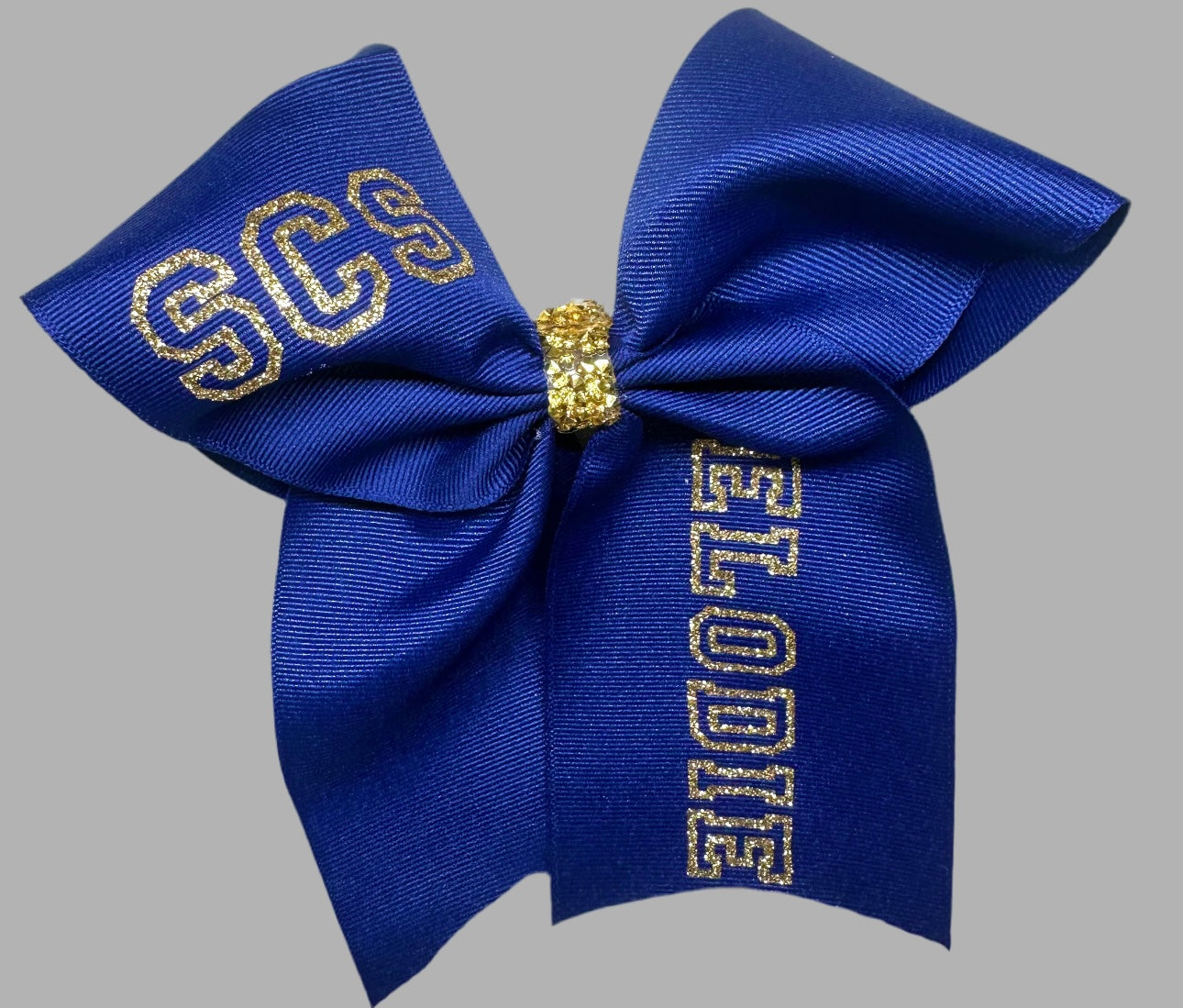 Navy and Gold Custom Hairbows- 3 Options Available!