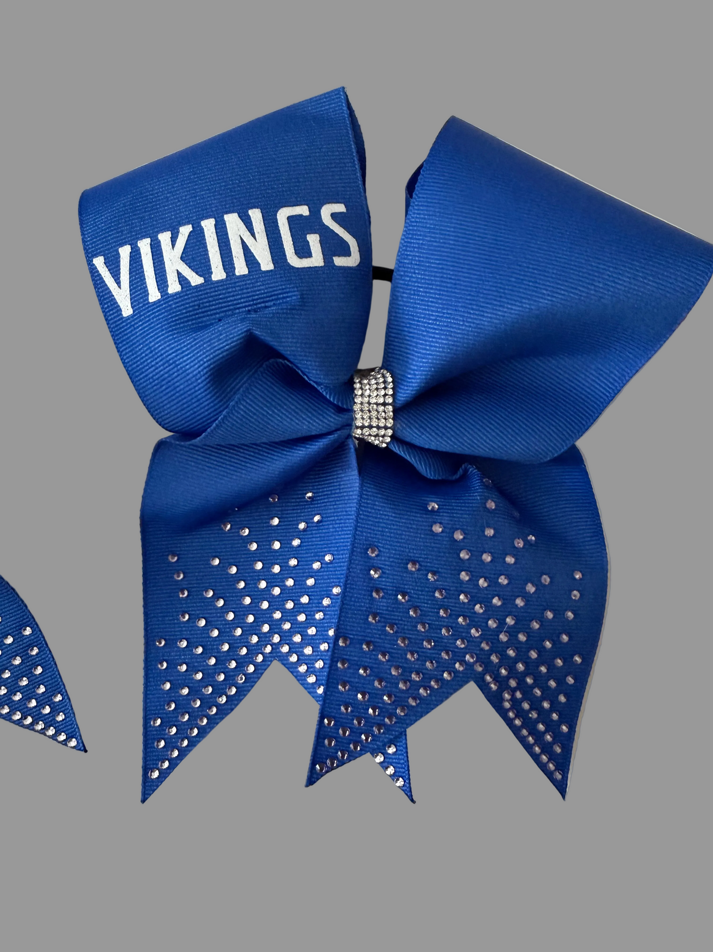 Vikings Rhinestone Spray Cheer Bow